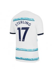 Chelsea Raheem Sterling #17 Fotballdrakt Borte Klær 2022-23 Korte ermer